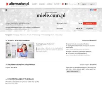 Miele.com.pl(Strona główna) Screenshot