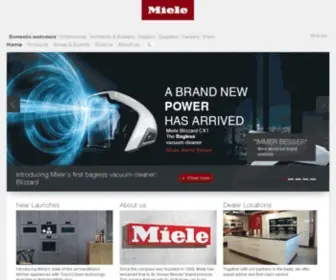 Miele.in(Miele India) Screenshot