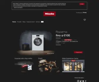Miele.it(Miele Shop) Screenshot