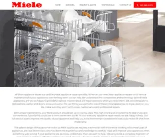 Mielerepairsf.com(Miele Appliace Repair SF) Screenshot