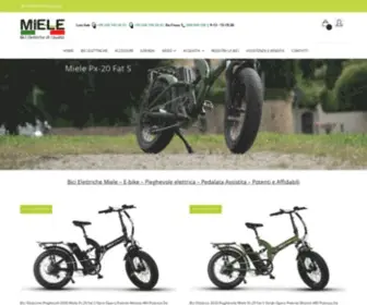 Mieleshopping.it(Fat bike elettrica) Screenshot