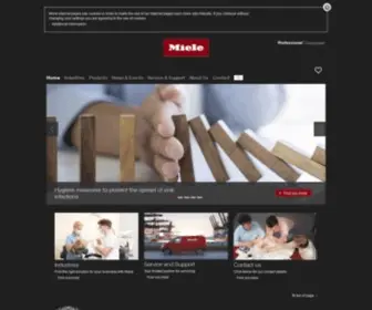 Mieleusa-Professional.com(Mieleusa Professional) Screenshot