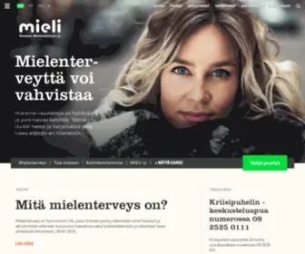 Mieli.fi(MIELI Suomen Mielenterveys ry) Screenshot