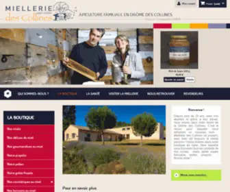 Miellerie-Saint-Joseph.com(Vente en ligne du producteur de miels) Screenshot