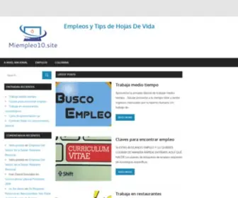 Miempleo10.site(Empleos y Tips de Hojas De Vida) Screenshot