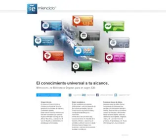 Mienciclo.com(Recursos electrónicos on) Screenshot