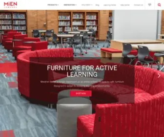 Miencompany.com(Award Winning Furniture Designs for Active Learning Environments) Screenshot