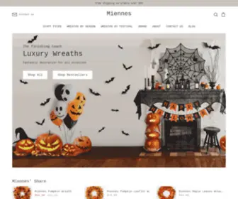 Miennes.com(Create an Ecommerce Website and Sell Online) Screenshot