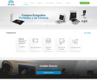 Miequipomedico.ec(Ecógrafos) Screenshot
