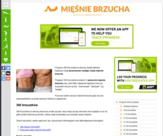 Miesniebrzucha.pl(Mięśnie Brzucha) Screenshot