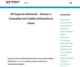 Miespacioinfonavit.mx(Mi Espacio Infonavit) Screenshot