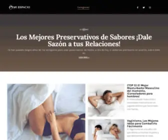 Miespaciosecreto.com(Tú Blog Secreto sobre Sensualidad) Screenshot