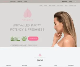 Miessence.com(Australia) Screenshot