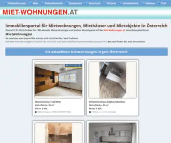 Miet-Wohnungen.at(Miethäuser) Screenshot