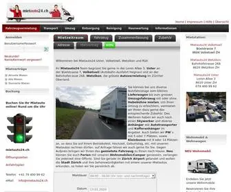 Mietauto24.ch(Fahrzeug mieten) Screenshot