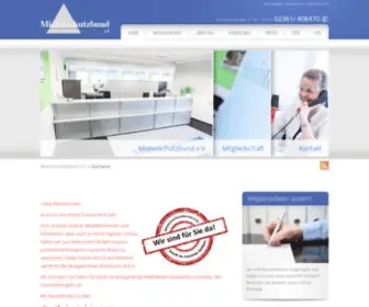 Mieterschutzbund.de(Mieterschutzbund e.V) Screenshot