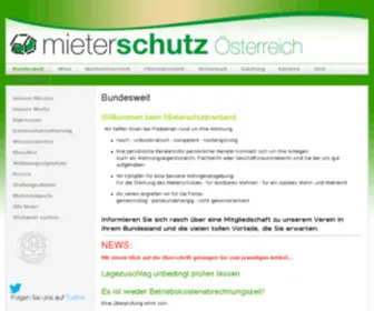 Mieterschutzverband.at(MieterschutzverbandÖsterreichs) Screenshot