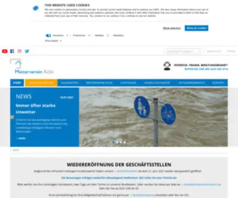 Mieterverein-Koeln.de(Mieterverein Koeln) Screenshot