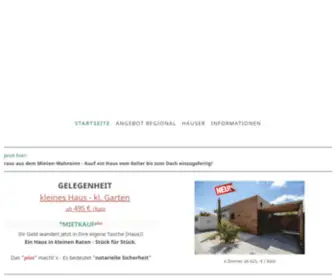 Mietkaufplus.de(Häuser) Screenshot