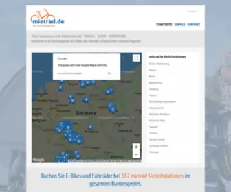Mietrad.de(Das Buchungsportal) Screenshot