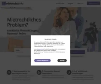 Mietrechtsinfo.at(Der) Screenshot