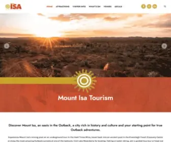 Mietv.com.au(Mount Isa Tourism) Screenshot