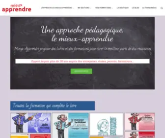 Mieux-Apprendre.com(Mieux-Apprendre propose des formations et des outils p) Screenshot