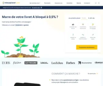 Mieuxplacer.com(Assurance) Screenshot