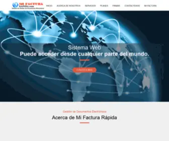 Mifacturarapida.com(Facturación Electrónica) Screenshot