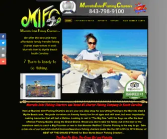 MifcFishingcharters.com(Murrells Inlet Fishing Charters LLC) Screenshot