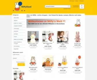 Miffystore.de(Official Miffy Store) Screenshot