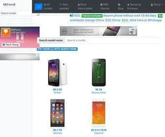Mifirm.net(Download Xiaomi Firmware) Screenshot