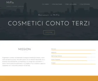 Miflocosmetici.it(MiFlo Cosmetici) Screenshot