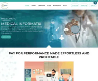 Mifoinc.com(Medical Informatix) Screenshot