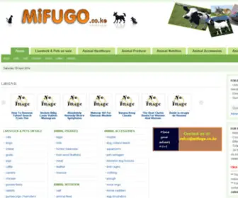 Mifugo.co.ke(Animal Feeds in Kenya) Screenshot