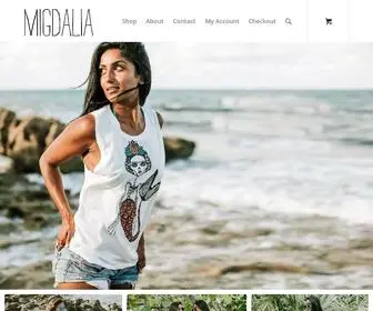 Migdaliapace.com(Shop MIGDALIA) Screenshot