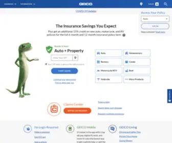 Migeico.com(An Insurance Company For Your Car And More) Screenshot