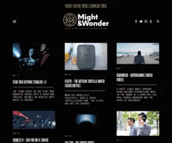 Mightandwonder.com(Might&Wonder) Screenshot