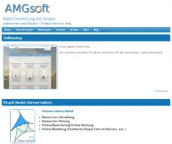 Mightech.de(Webdesign und Webentwicklung mit Drupal) Screenshot