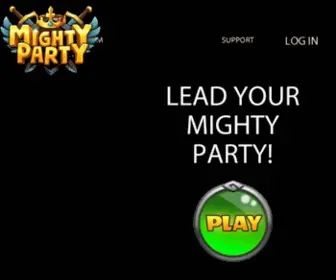 Mighty-Party.com(Mighty party) Screenshot