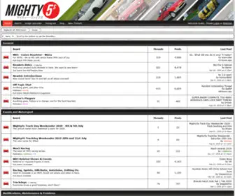 Mighty5S.com(Mighty5s UK MX5 Forum) Screenshot