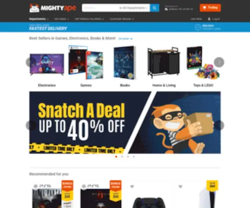 Mightyape.com(Buy Games) Screenshot