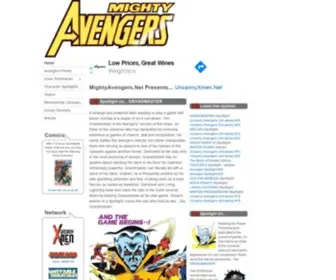 Mightyavengers.net(An X) Screenshot