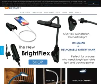 Mightybright.com(Mighty Bright) Screenshot