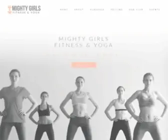 Mightygirlsfitness.com(Mighty Girls Fitness) Screenshot