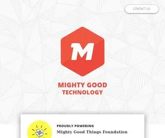 Mightygoodtechnology.com(MGT) Screenshot