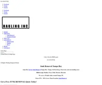 Mightyhauling.com(Contact Support) Screenshot