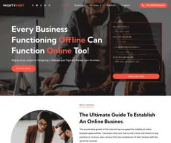 Mightyknot.com(Best website design and eCommerce websiteMighty Knot) Screenshot