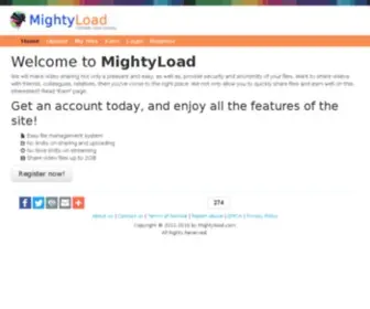 Mightyload.com(Mightyload) Screenshot