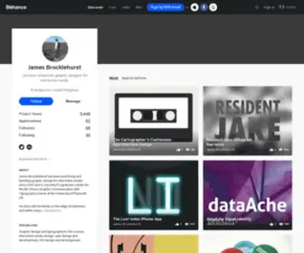 Mightymeta.co.uk(Behance) Screenshot